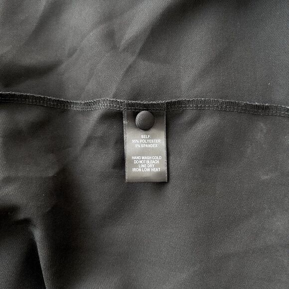 NWT LULUS ‘Conversation Piece’ Size M Black Maxi Dress Backless Cutouts USA Made - Picture 12 of 14